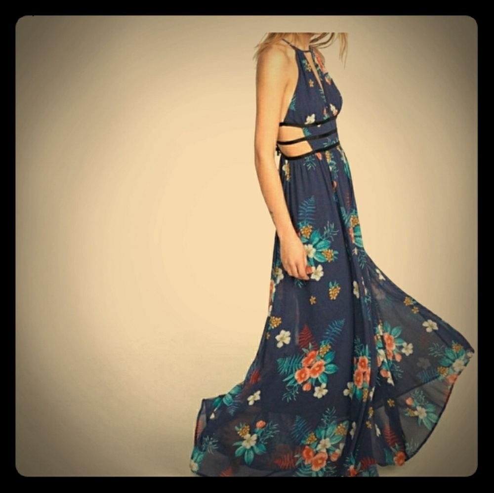 Express floral dress